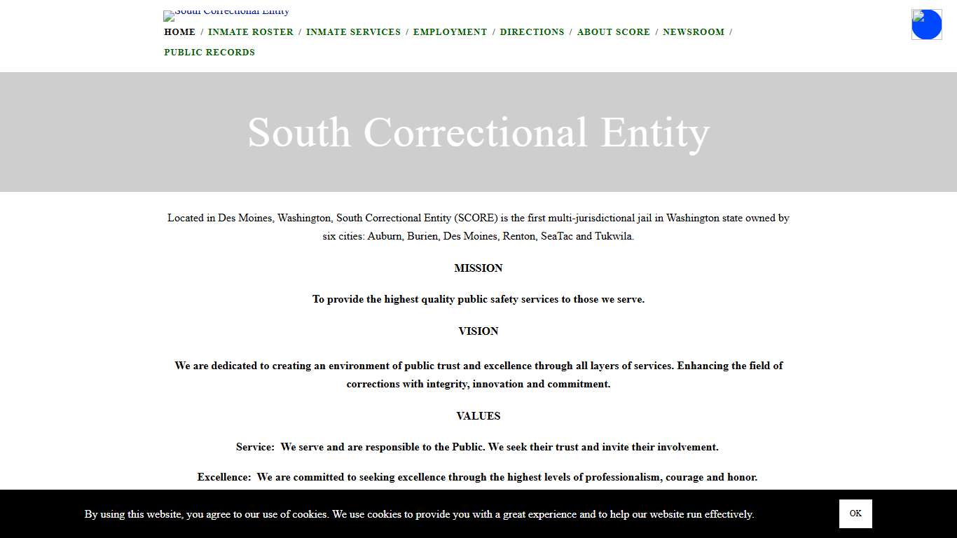 South Correctional Entity